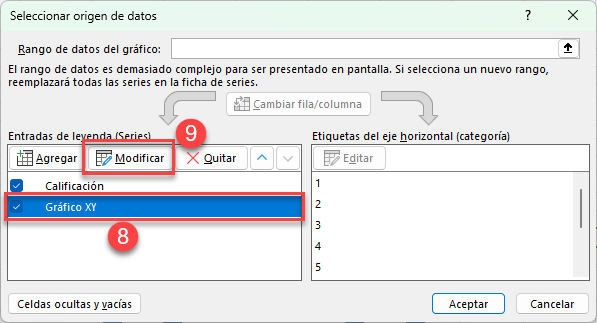 Modificar Origen de Datos