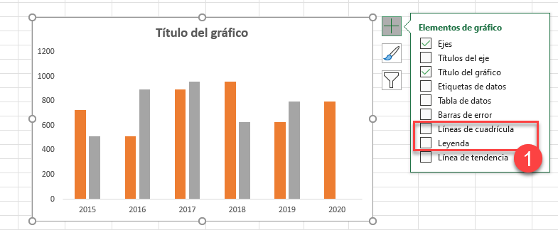 Crear Gráfico de Barras