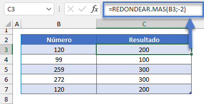 Redondear a la Centena más Próxima