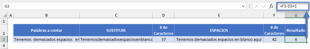 Resultado Contar Palabras