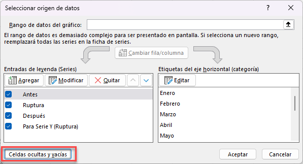 Seleccionar Celdas Ocultas y Vacías