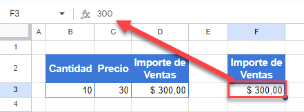 Solo Valores Pegados en Google Sheets