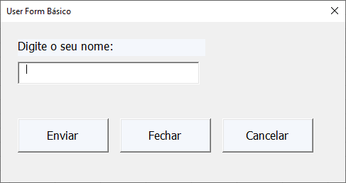 user form basico