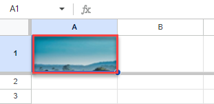 Bild in Zelle in Google Sheets eingefuegt