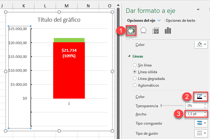 Cambiar Formato a Marcas de Graduación