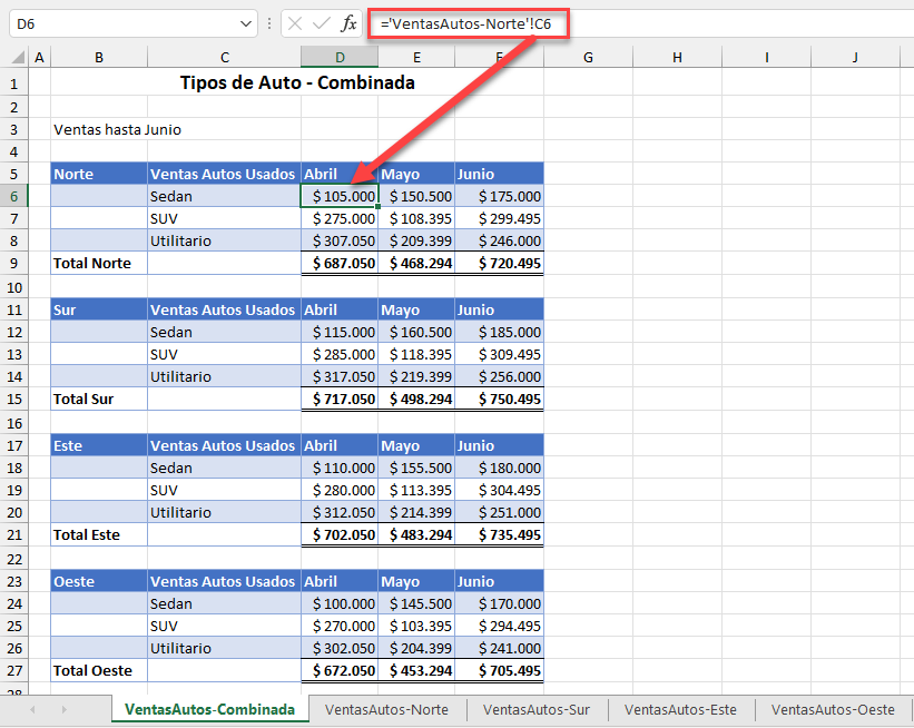 Cómo Hacer Referencias Cruzadas en Excel