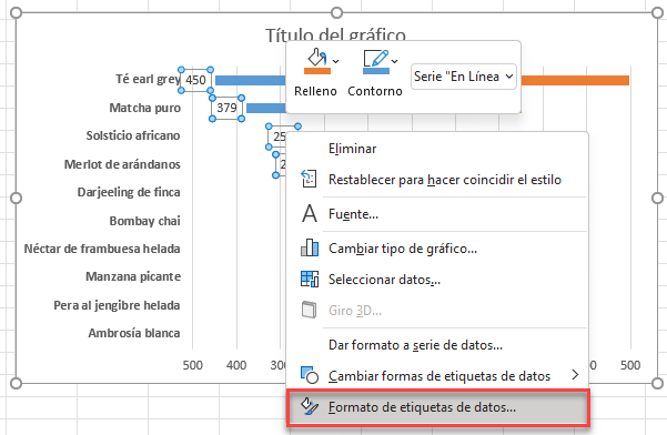 Mover Etiqueta de Datos