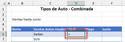 Referencia Manual a Otra Hoja Parte 1