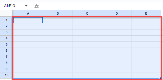 Seleccionar el Rango de Datos a Imprimir en Google Sheets