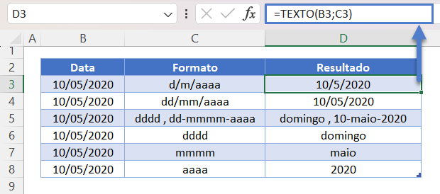 alterar formato data 14