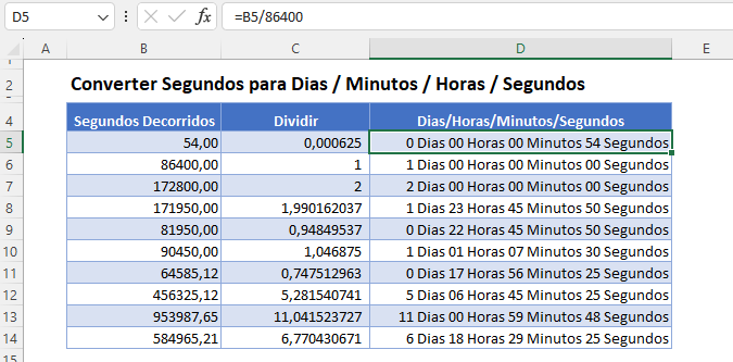 🔥 Você Sabe CONVERTER DE SEGUNDOS PARA HORAS? Muita gente ERRA ESSA  DIVISÃO DE TEMPO! 