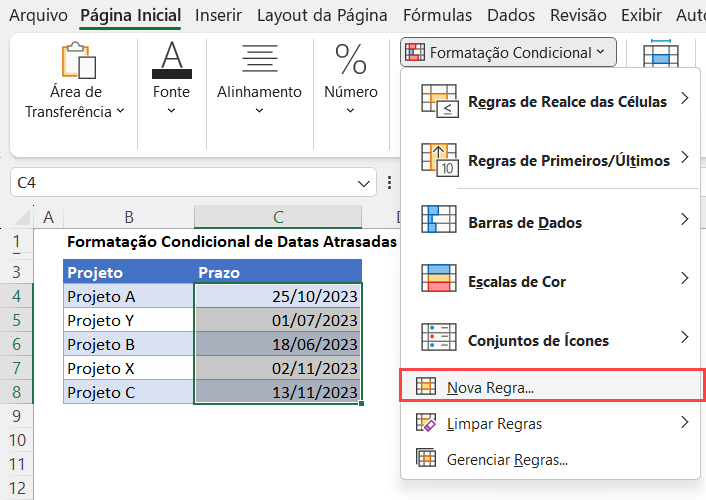 datas atrasadas 5