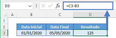 diferenca entre dias