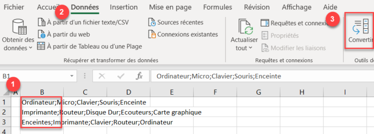 Diviser une Cellule de Texte en Deux Lignes ou Plus Dans Excel et ...