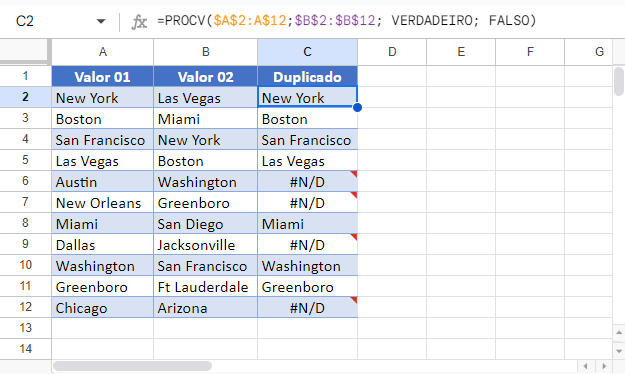 duplicados procv google 2