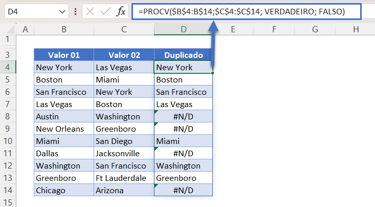 duplicados procv