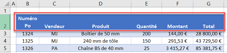 filtre avance non fonctionnel renvoye ligne