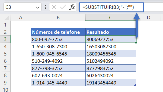 funcao substituir