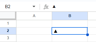 inserer delta google sheet