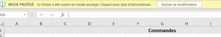 comment désactiver la sécurité excel
