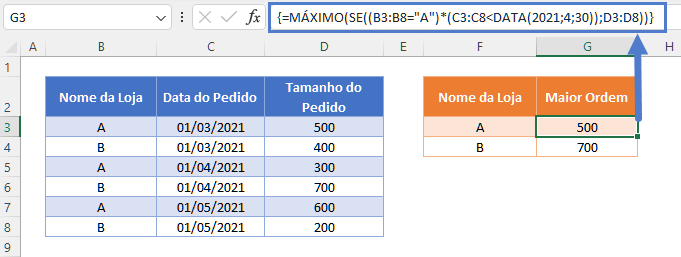 maximo se criterios multiplos