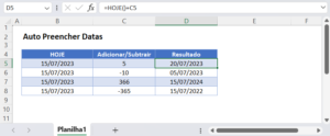 Auto preencher datas no Excel e no Google Planilhas - Automate Excel