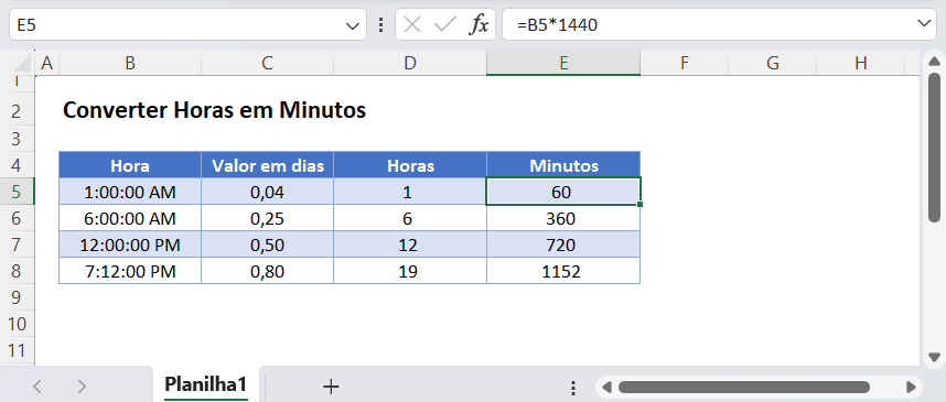 mf converter minutos horas