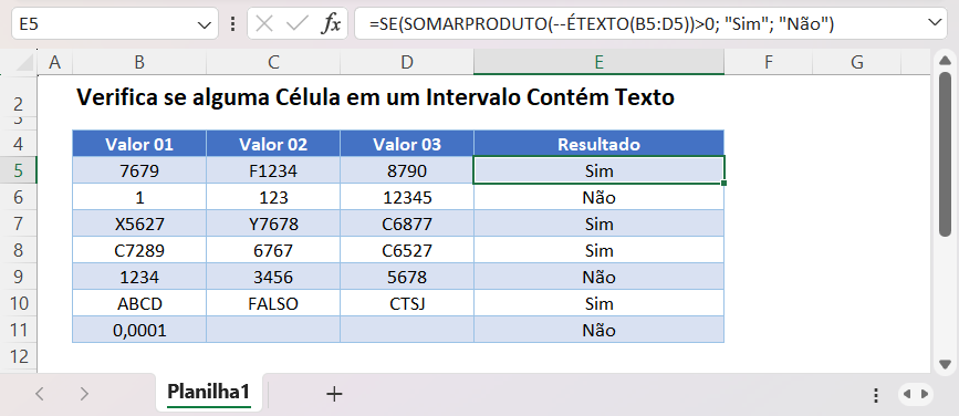 mf intervalo contem texto