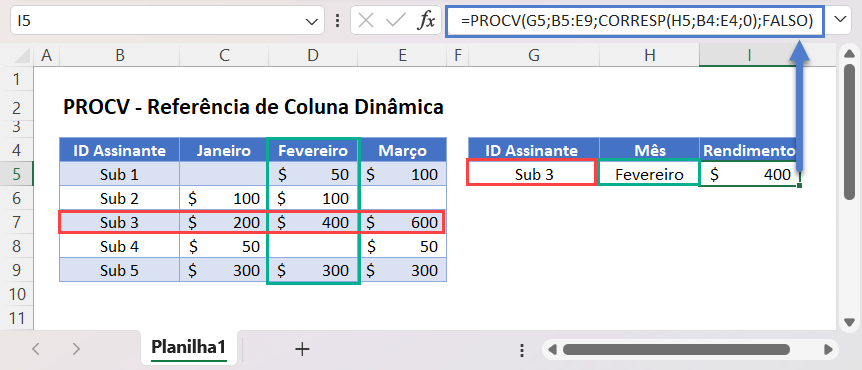 mf procv referencia coluna dinamica 2