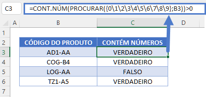 pesquisa existencia de numero