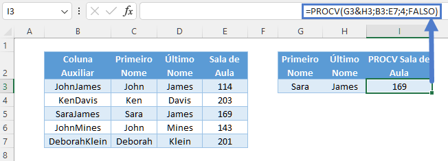 procv usando concatenacao