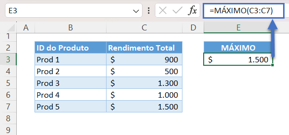 procv valor min max 16