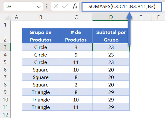 soma categoria 6