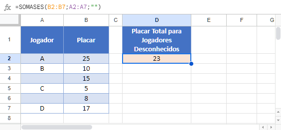 somases brancos google sheets