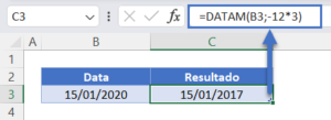 Adicionar ou Subtrair Anos a uma Data no Excel e no Google Planilhas ...