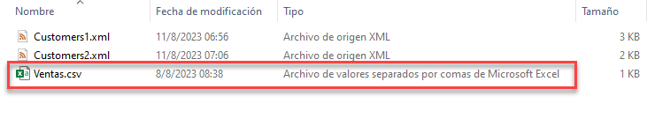 Abrir un Archivo CSV-en Excel desde el Explorador de Windows