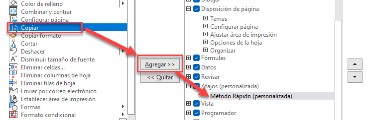 Añadir Botones de Comando al Grupo