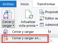 Cerrar y Cargar en