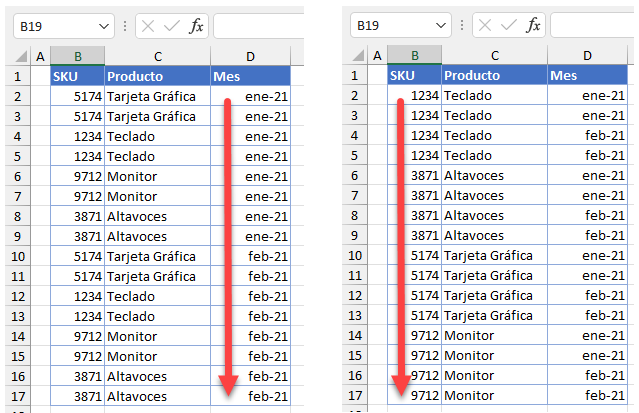 Cómo Deshacer una Ordenación en Excel