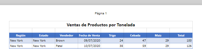 Configuración de Página con Número de Página Insertado en Google Sheets