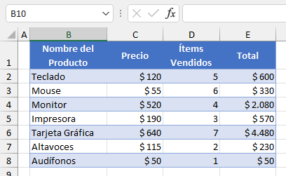 Datos Coincidir Formato Destino