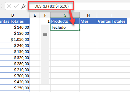 Fórmula DESREF