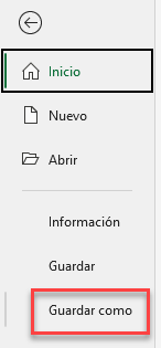 Guardar Como