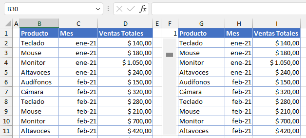 Nueva Tabla Completa