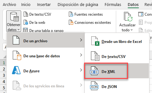 Obtener Datos de un Archivo XML