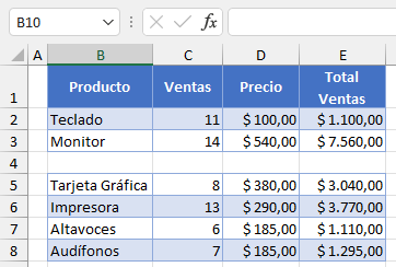 Resultado Borrar Todo