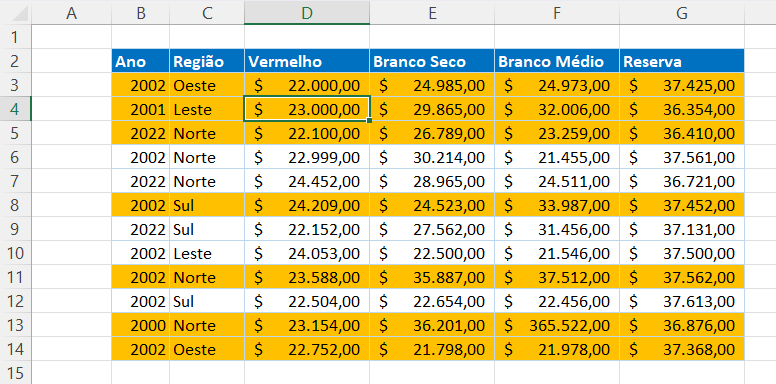 baseado em formula 16