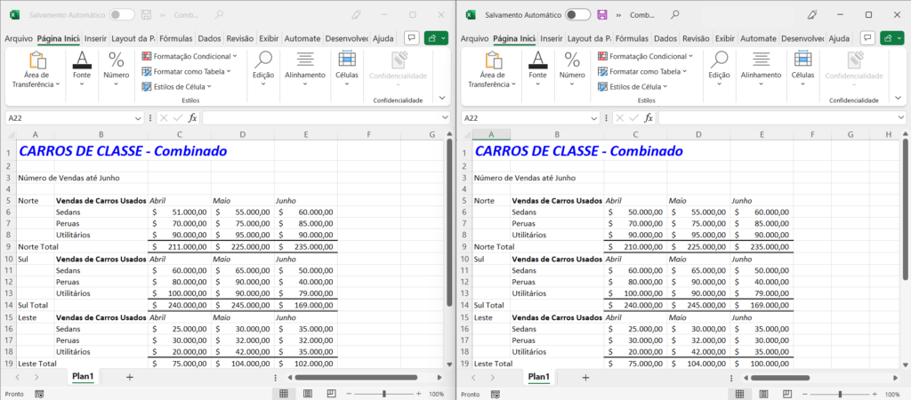 Comparar Dois Arquivos Em Busca de Diferenças no Excel e no Google ...