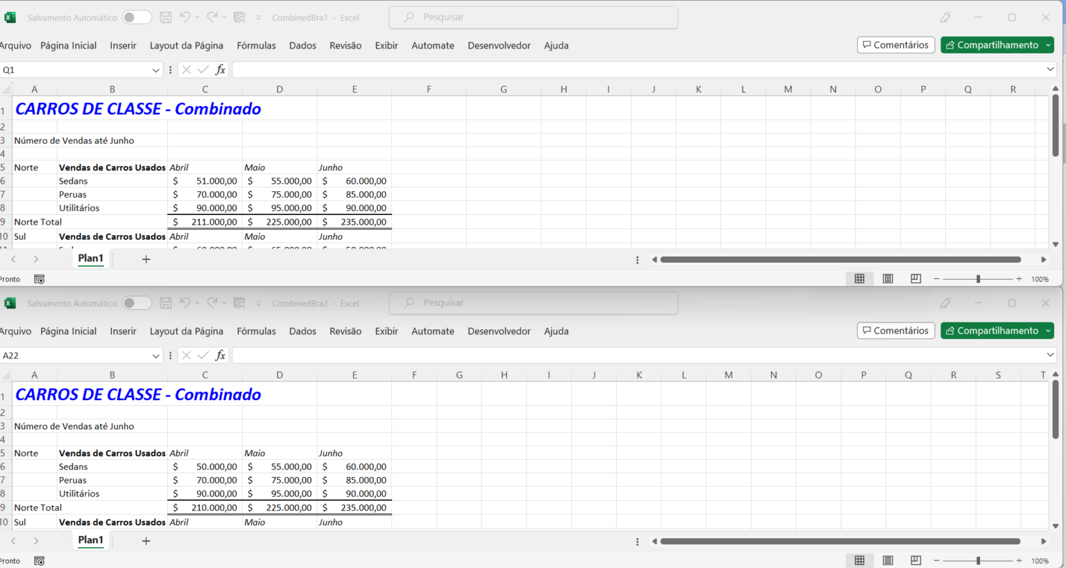 Comparar Dois Arquivos Em Busca de Diferenças no Excel e no Google ...