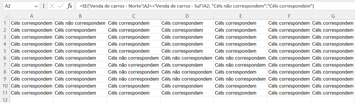 compare duas planilhas 15